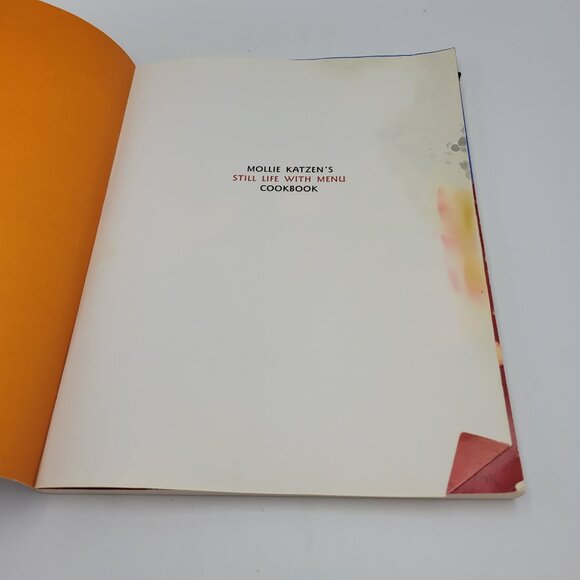 Vintage 1994 Cookbook Mollie Katzen Still Life with Menu Cookbook Paperback - Picture 5 of 7